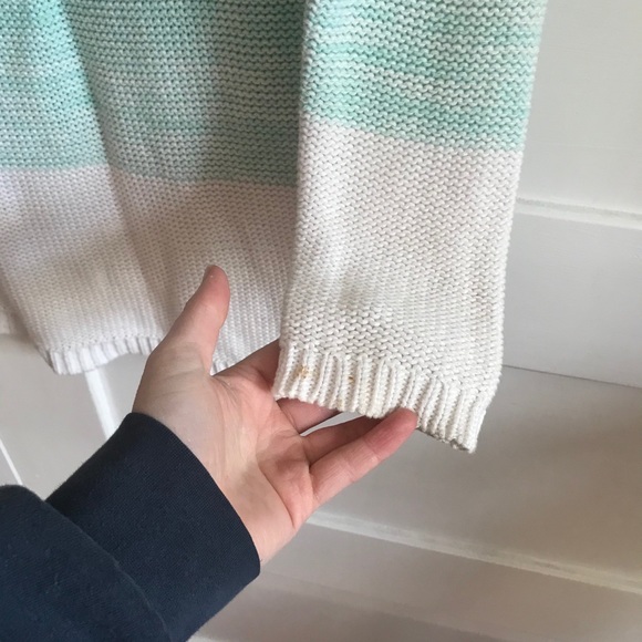 Kirra Blue Slouchy Ombré Knit Sweater - Picture 7 of 7